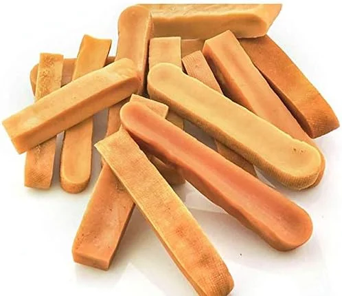 Himalayan Yak Cheese Chew Bar Tile Organic Cheese Dog Stick Yak Cheese Dog Treat Yak Milk Bone for Dogs