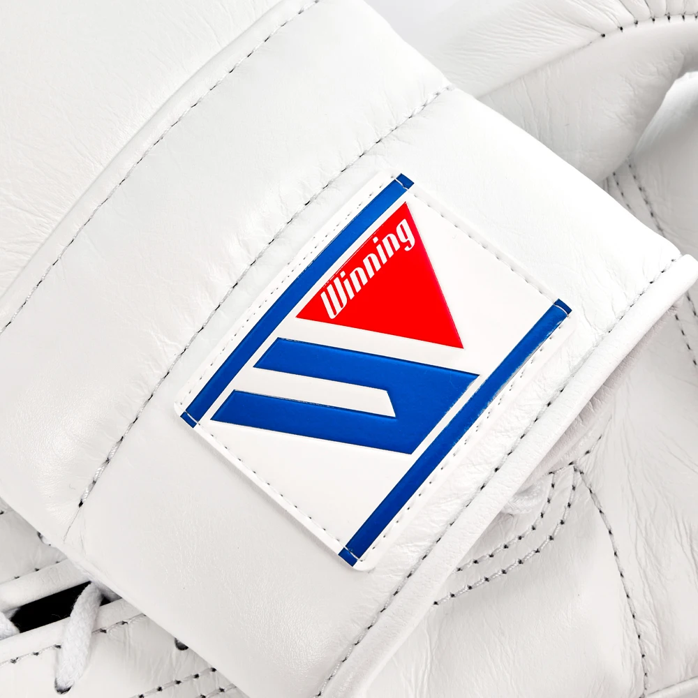 Custom Made High Quality White Winning Boxing Gloves Professional Pro Punching Winning Boxing Gloves 100% Original Leather