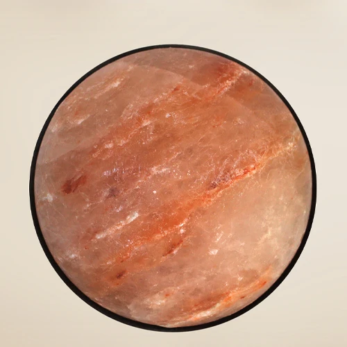 Himalayan Rock Crystal Salt Bath Soap 0.280 Kg Size 4 x 2.5 x 1.5 Inches Natural Cleansing Material Salt Lamp