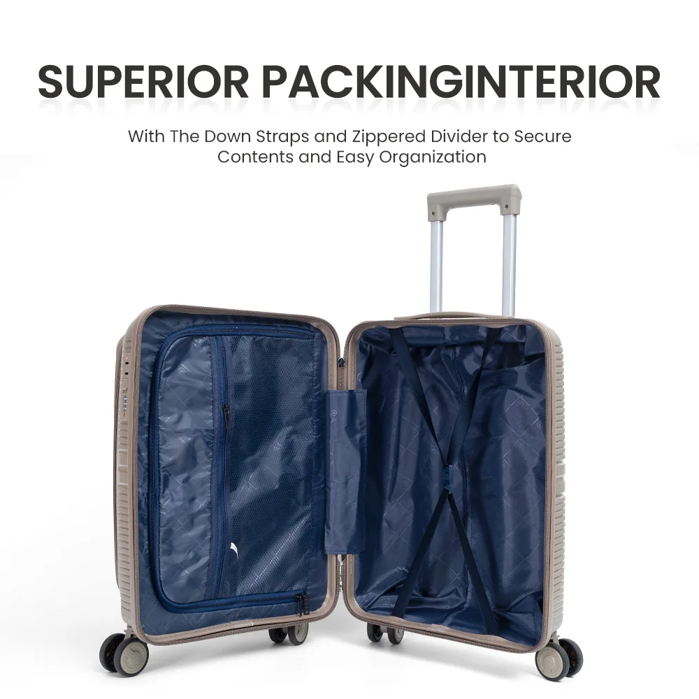 Carryon Cheap Wholesale Hardshell Travel Luggage Case ABS PP Travel Bag Trolley Suitcase With Wheels