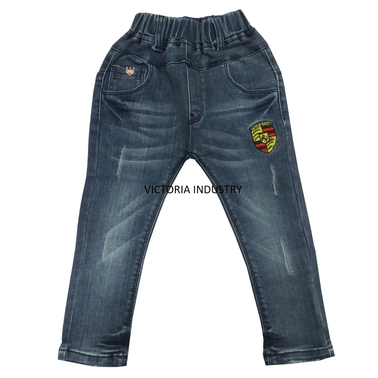 Breathable Custom Design Jeans Boys Denim Jeans Narrow Fit Pant Teen Age Denim Pants Kids Jeans Pants