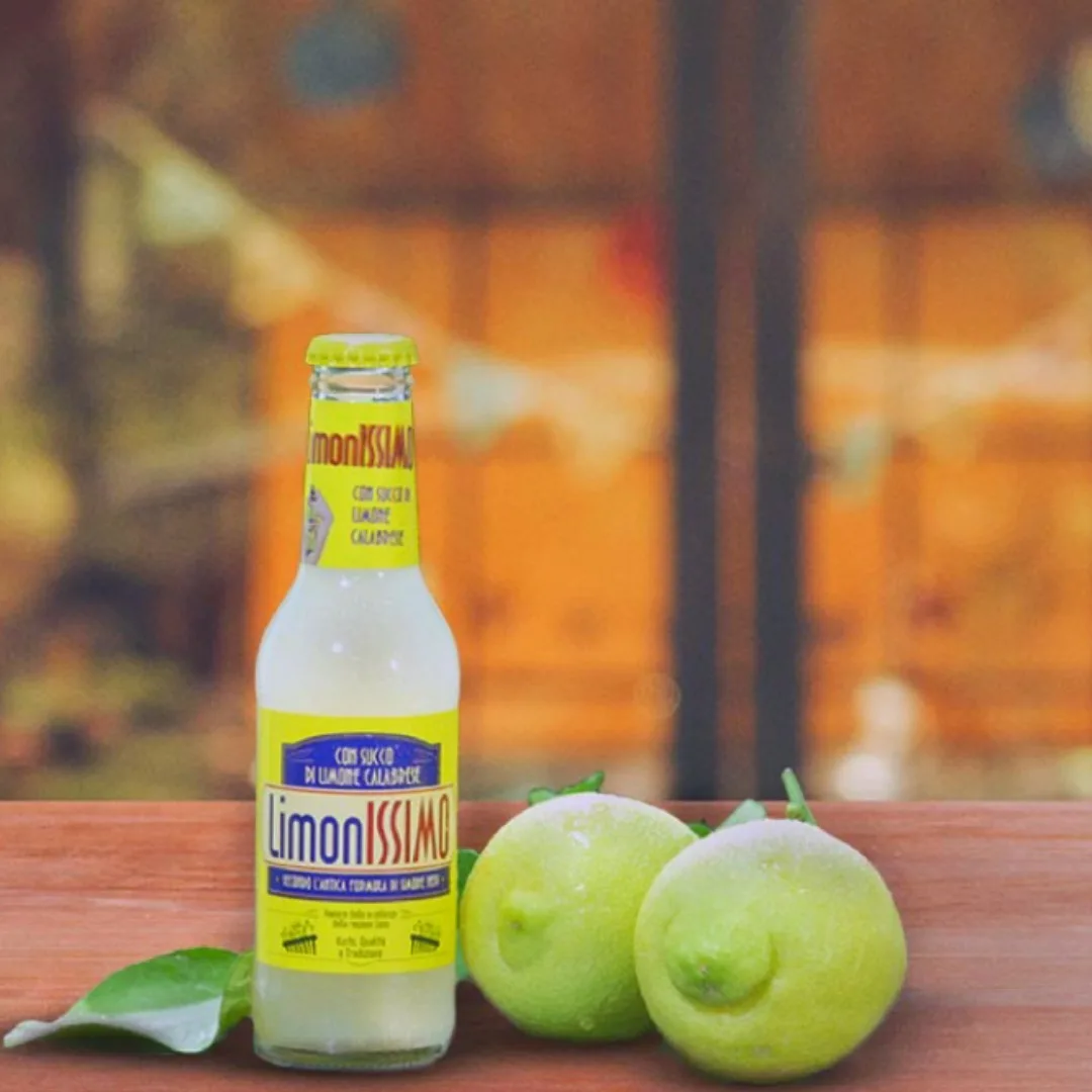 275ml wholesale soda LIMONISSIMO glass bottles beverage lemon juice drink flavor carbonated soft drinks