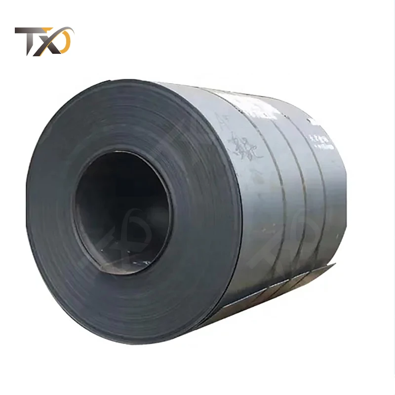 S235jr S275jr S335jr S355jr A36 Hot Rolled Coil St12 Carbon Steel Coil Ms Black Carbon Metal HRC Building Construction Material