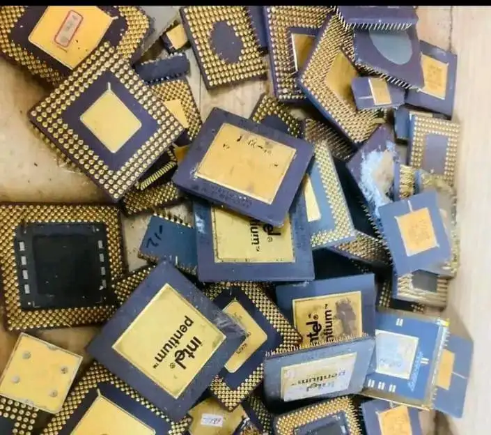 Pentium Pro Ceramic CPU, CPU CERAMIC PROCESSOR SCRAPS , RAM SCRAP