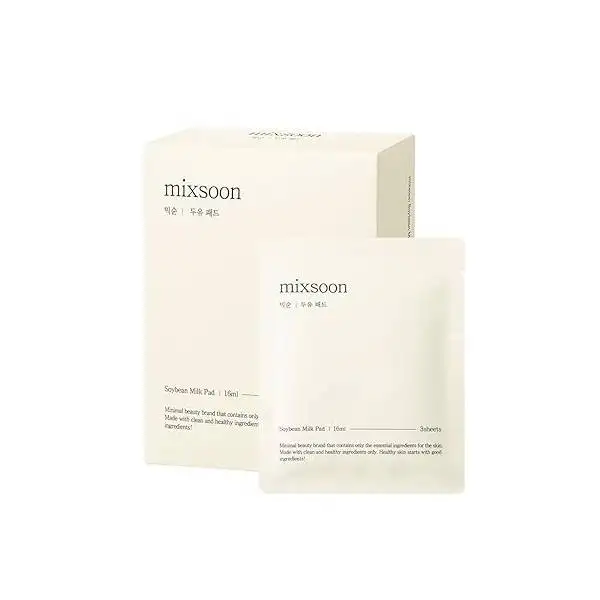 Korean beauty оптовая продажа mixsoon Подушечка для соевого молока 10ea маска с текстурой эссенции чувствительной кожи