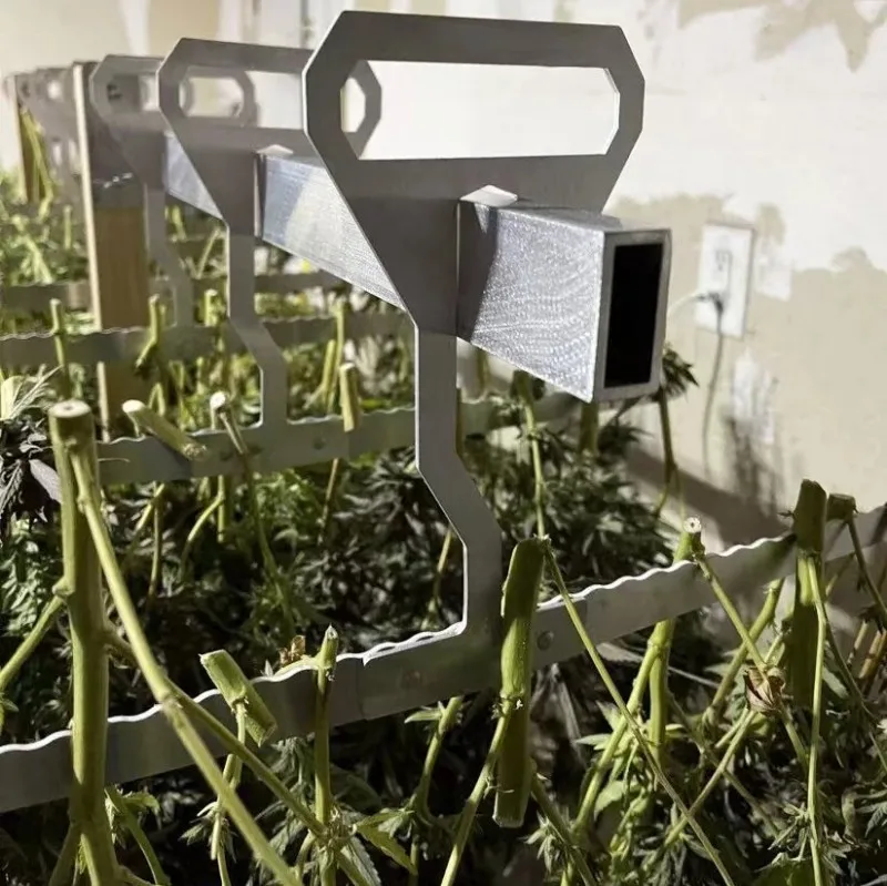 New Aluminum Metal Greenhouse Herb Drying Rack Garden Outdoor Harvest Flowers Vegetable Buds Dry Hanging Cart