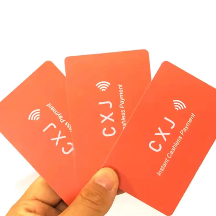 Роскошные ПВХ пластиковые NFC RFID Пользовательские кредитные карты визитные карточки с логотипом