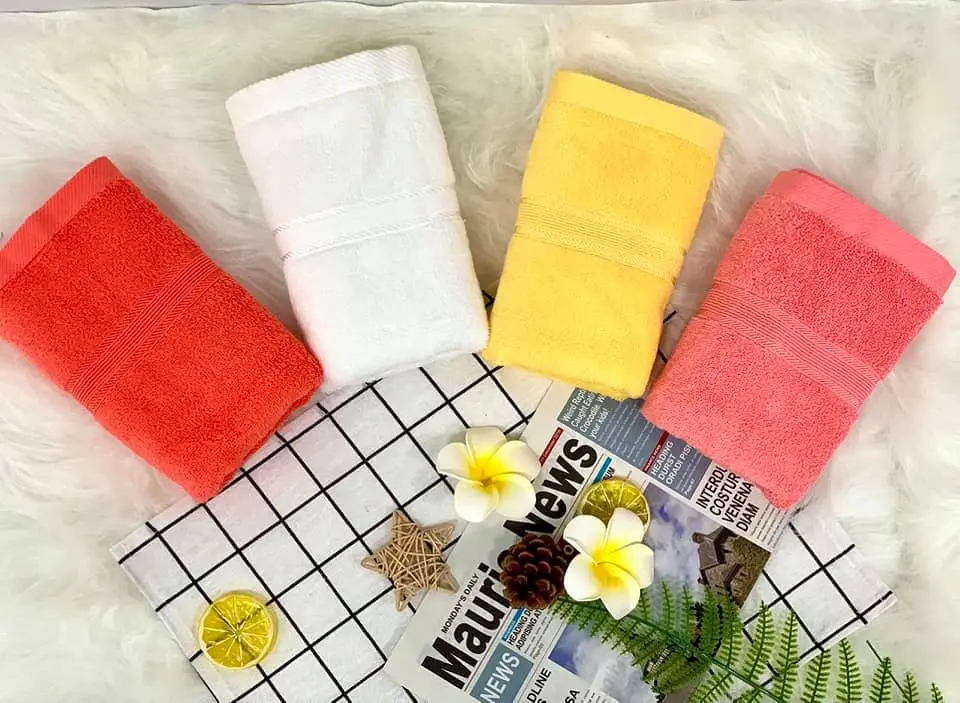 Face Towel  Wholesale 100% Cotton Thicken Color Striped