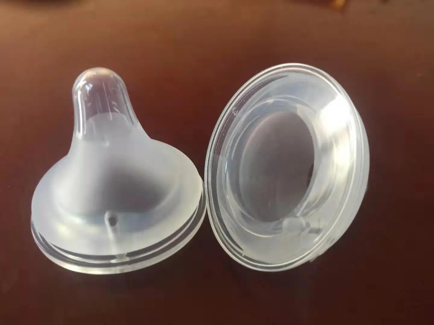 100% Food Grade BPA Free Wide Neck Nipples Baby Feeding Silicone Nipple for Baby Milk Bottle