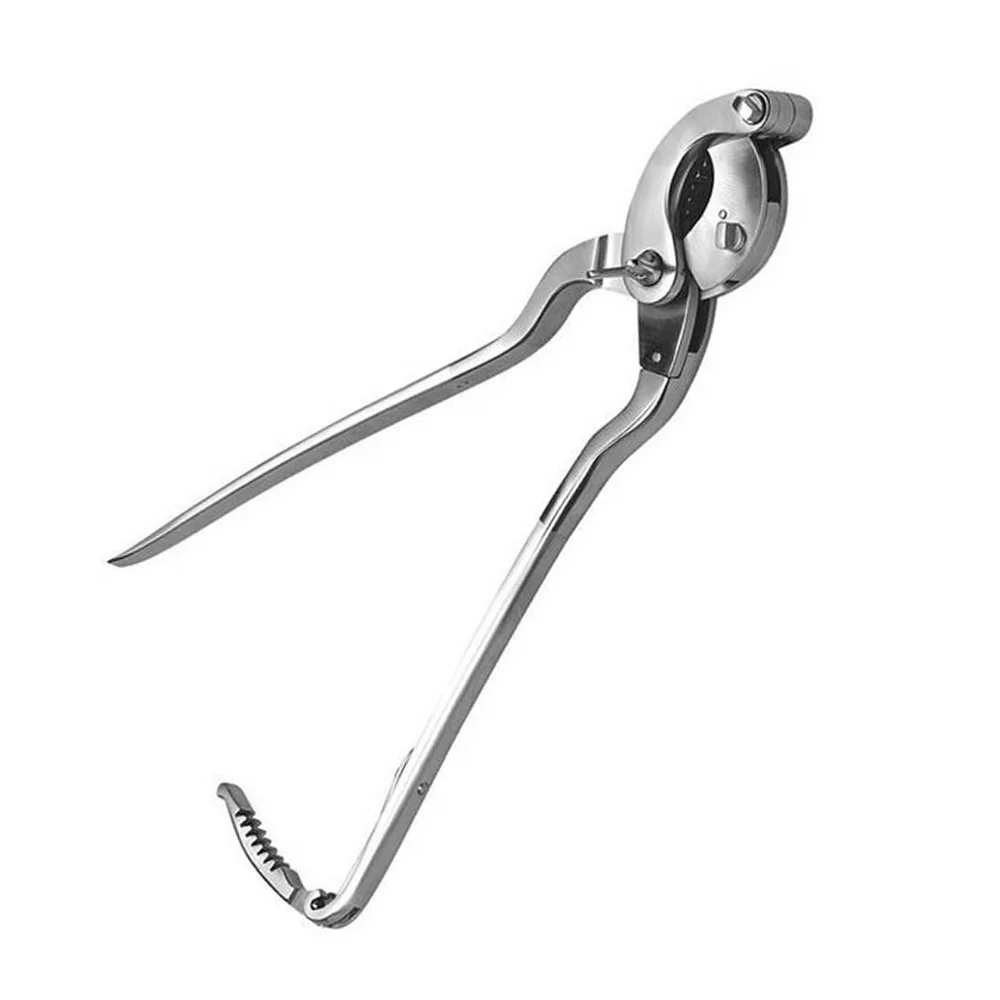 Serra Emasculator ветеринарный инструмент 14 дюймов из нержавеющей стали храповик кастрация животных с модифицированной иглой шприца