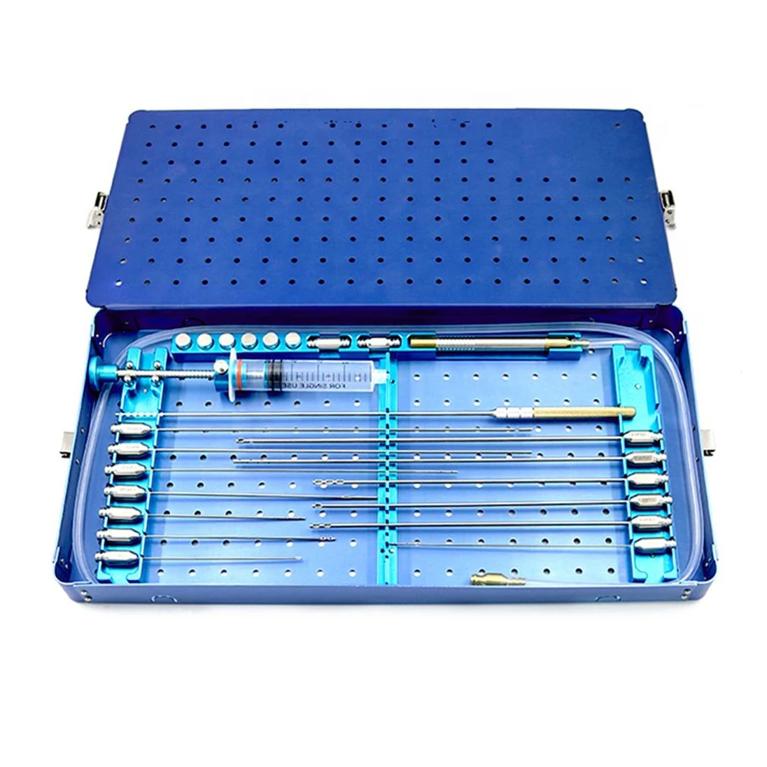 Liposuction Facial Fat Filling Graft Cannula Fat Transplantation Cannula Kit 17pcs Stem Cell Lipo Fat Transplant Set Unique