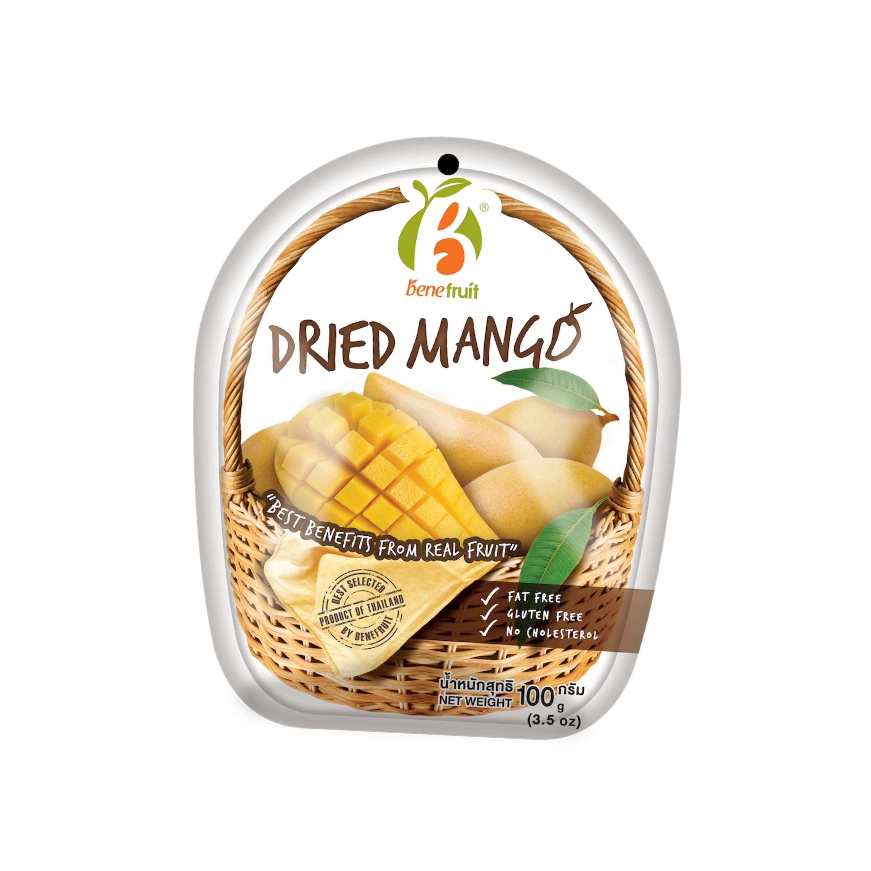 Wholesale Good Taste Sweet Soft Dried Mango Packaging Dried Mango 100g Less Sugar Packaging