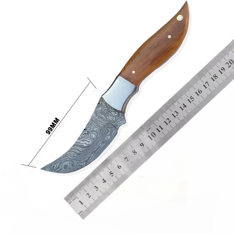 wholesale Custom Handmade D2 Steel Hunting Knife knives hunting survival camping Whole sale Pocket Knife With leather sheath