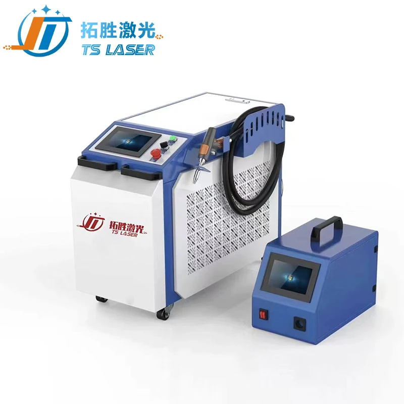 Tuosheng Fiber Laser Welding Machine With Handle Raycus Max IPG Laser source SUP23  3 in1 Portable Laser Welding Machine