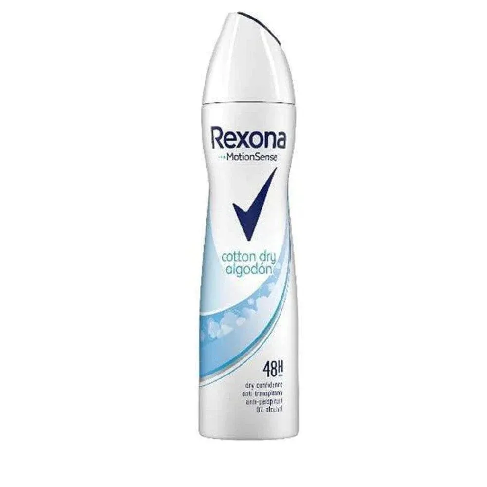 Дезодорант-спрей Rexona для женщин разные ароматы 200 мл упаковка по 6 штук
