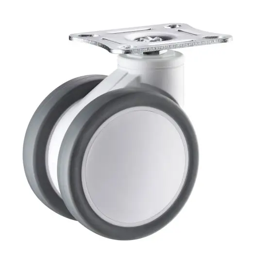 Wholesale All Types of Medical Caster Wheel 3' 4' 5' 6' High Quality PU PP TPR Material 50~140kg Load Capacity