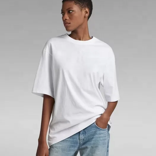 Women Black Oversized T-Shirt, Soft Cotton Shirt, Loose Casual Short Sleeve Tie Dye Tops Tees, Blank TeeShirts