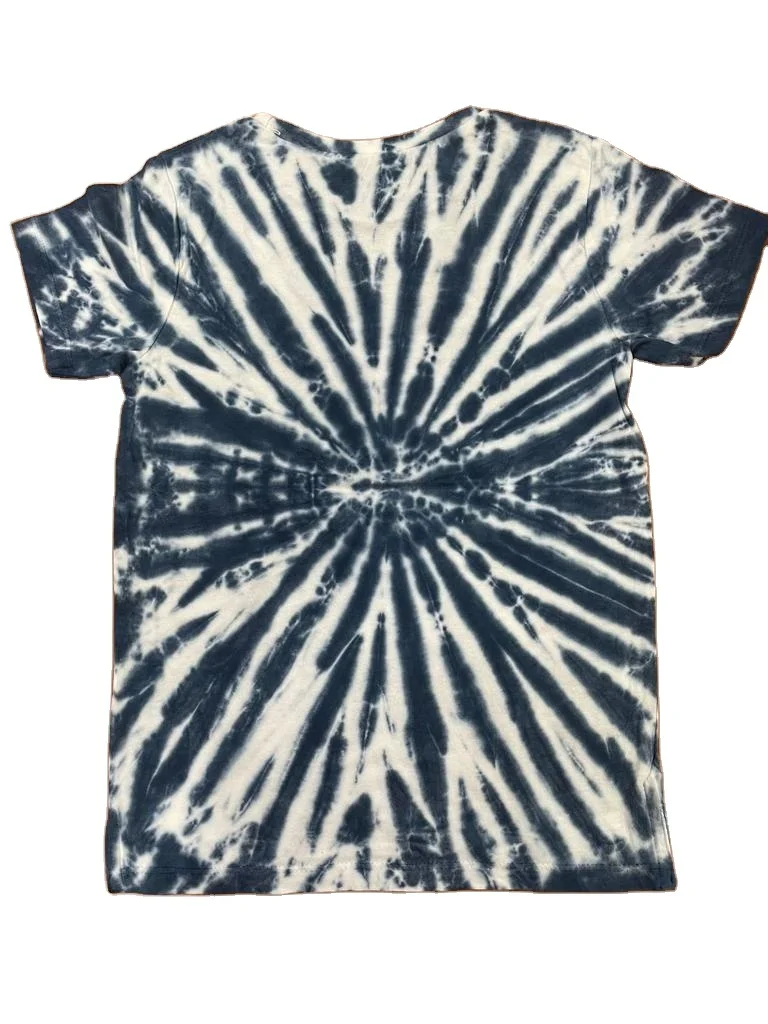 100% Ring spun combed cotton fabric wholesale custom t shirt printing machine dip tie dyed plain blank custom logo men t-shirts