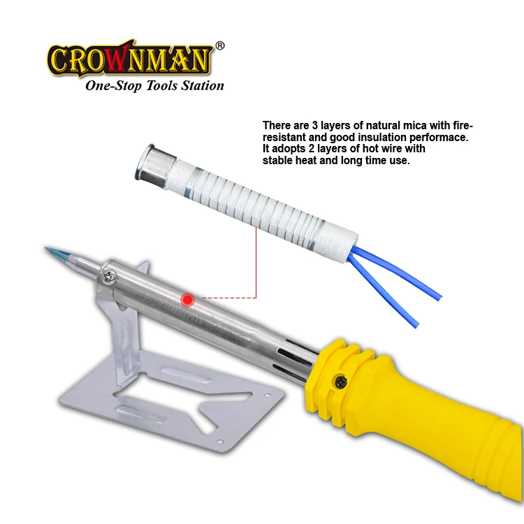 CROWNMAN 40/60/80 Вт многофункциональный пользовательский Электрический паяльник