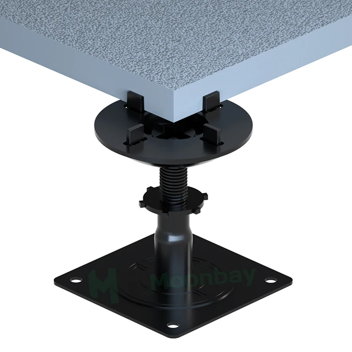 Non-Combustible Paving metal pedestal fire resistant adjustable steel pedestal
