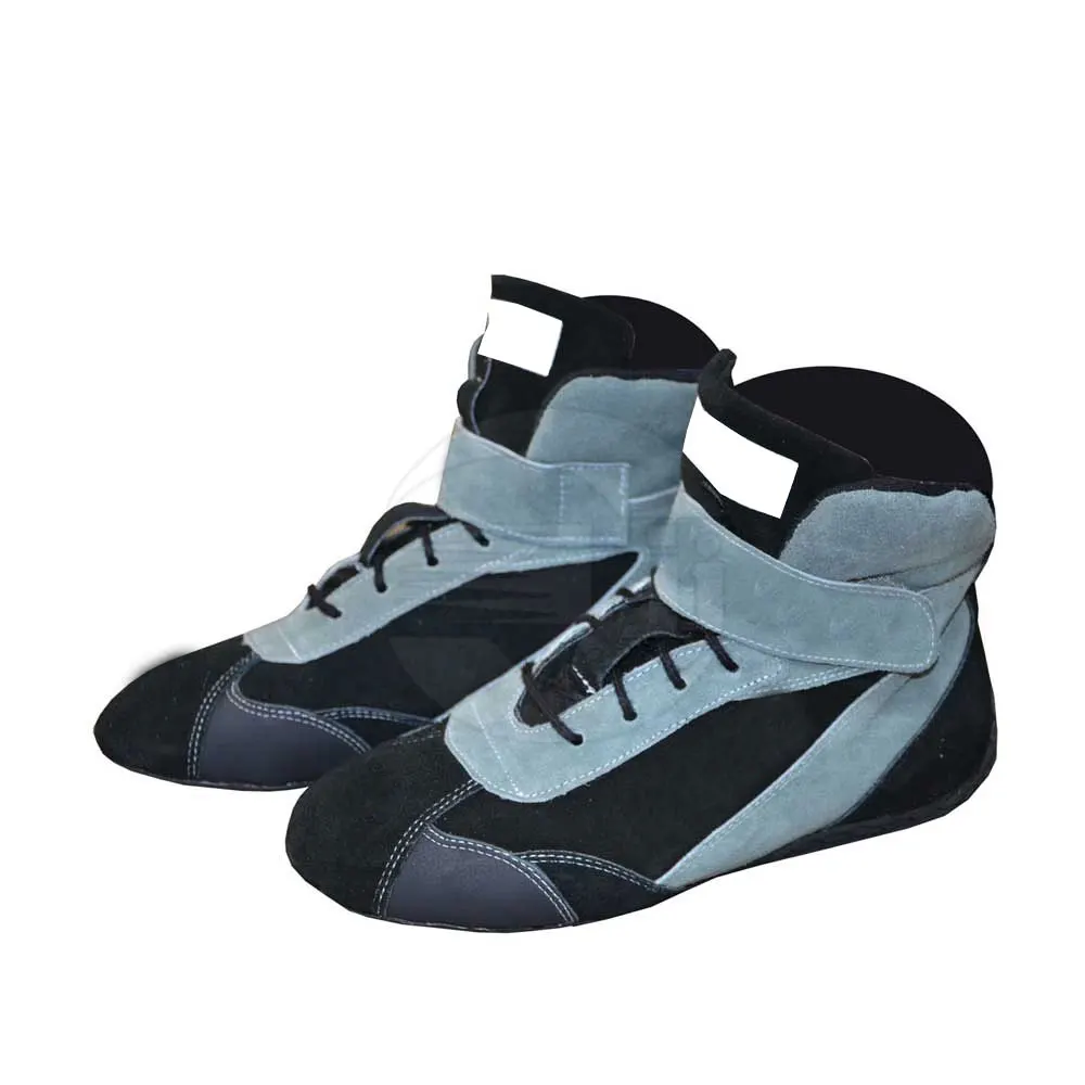 New Arrival 2023 Fashion Style Flame Retardant Auto Racing Shoes Washable Men