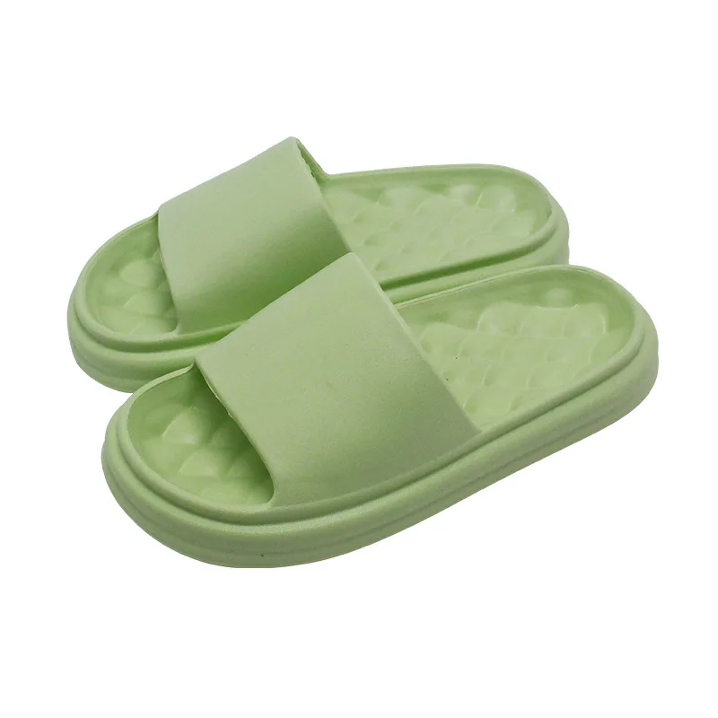 New 2024 Wholesale Non-slip EVA Comfortable Massage Indoor Shower Unisex Bath Slippers Slide Sandals