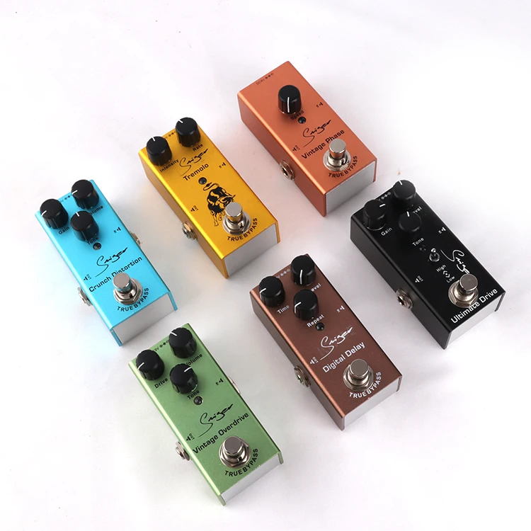 hot sale wholesale price guitar accessories Multiple tone options electric guitar effect pedale de guitar