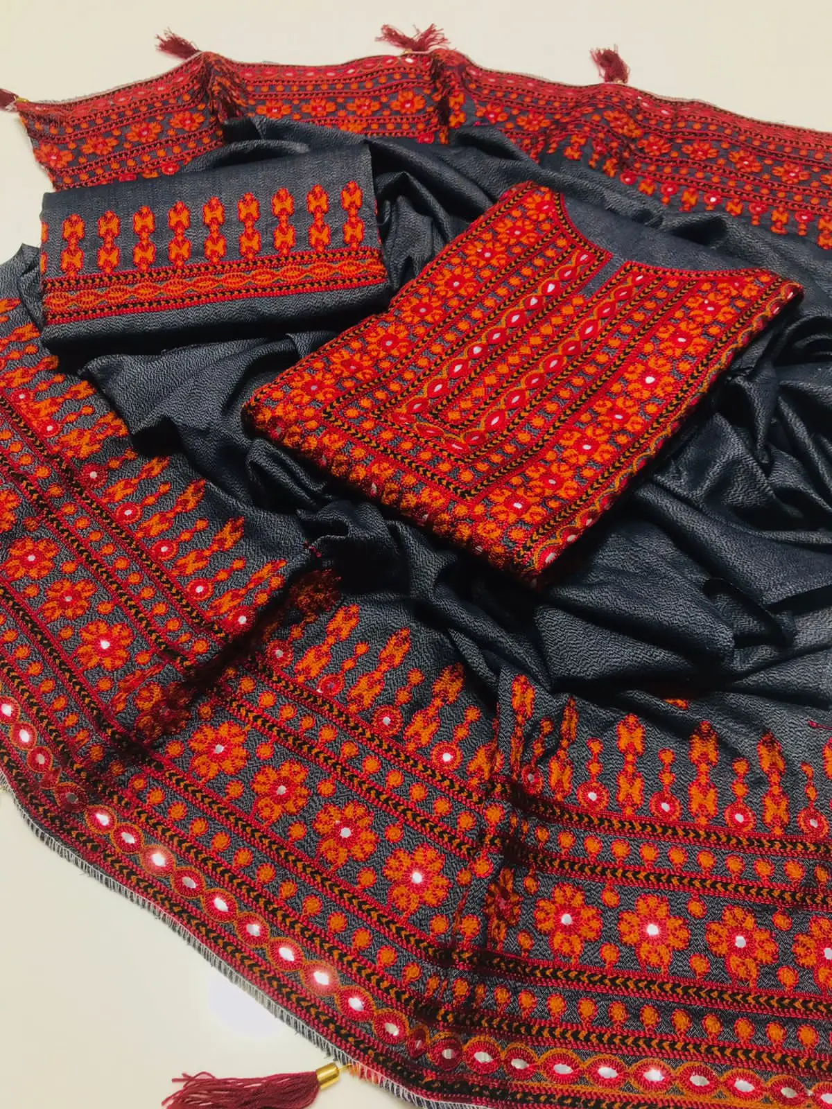 Punjabi style women shalwar suit