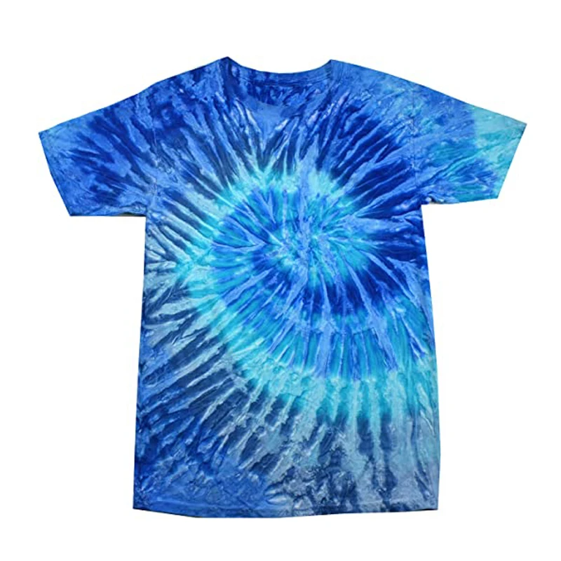 Tie Dye Tee Shirt 100% Cotton Wholesale Cheap OEM