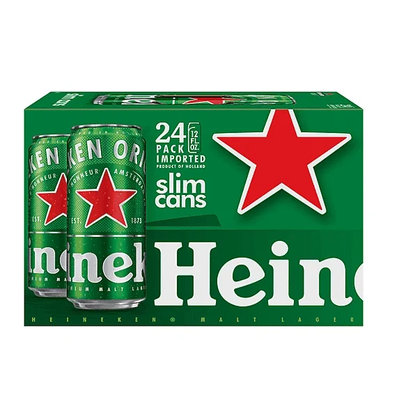 Пиво Heinekens в бутылках/банках 250 мл 330 и 500 по низкой цене