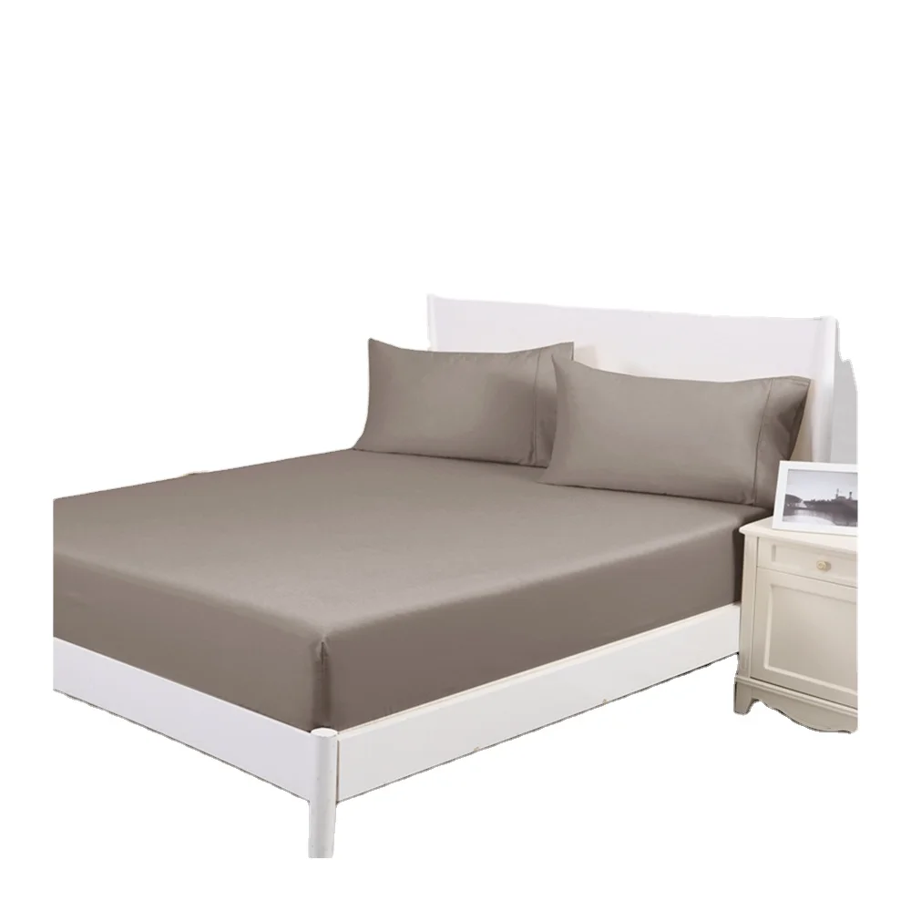 Wholesale Customize Color 40cm Deep Pocket Elastic Cool max Bed Sheets Fitted Set Customize Size For Home Use