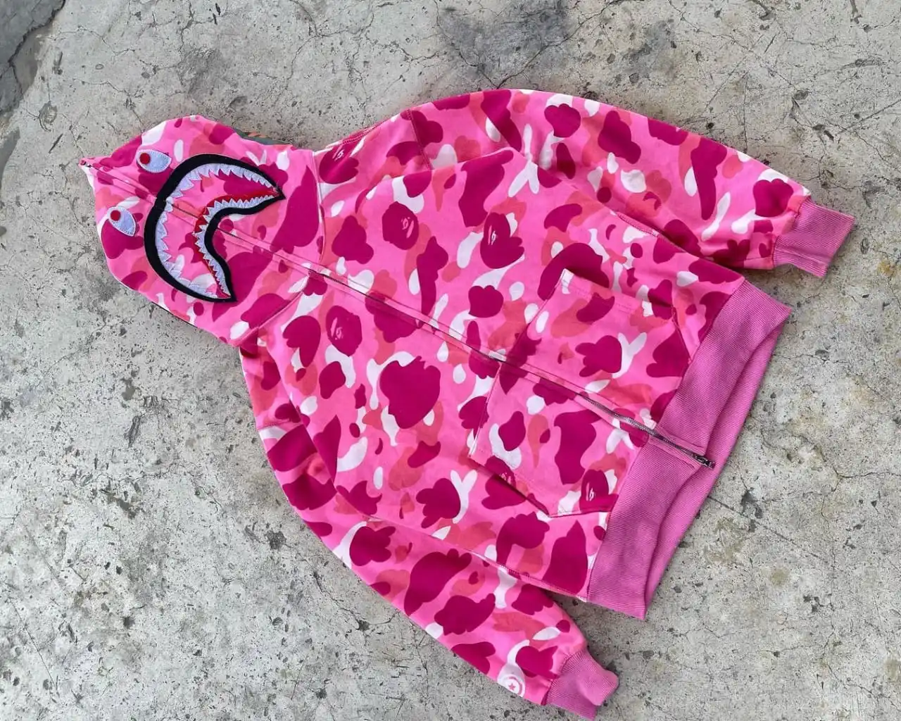 Wholesale Custom All over Print French Terry full Zipup Hoodie Chenille Embroidery Breathable Oversized Men Heavyweight Hoodie