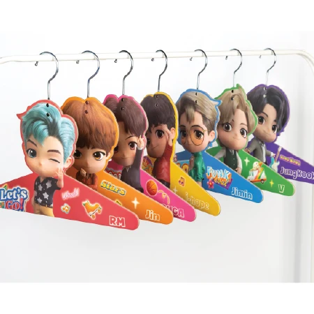 Высококачественный корейский новый дизайн BTS TinyTAN Hangers_Premium магазин одежды (Jimin)