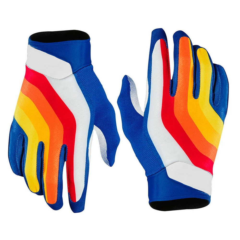 Sublimation Comfortable Mountain Bike MX Gloves Compatible MX Motorcycle Racing Riding MX Gloves