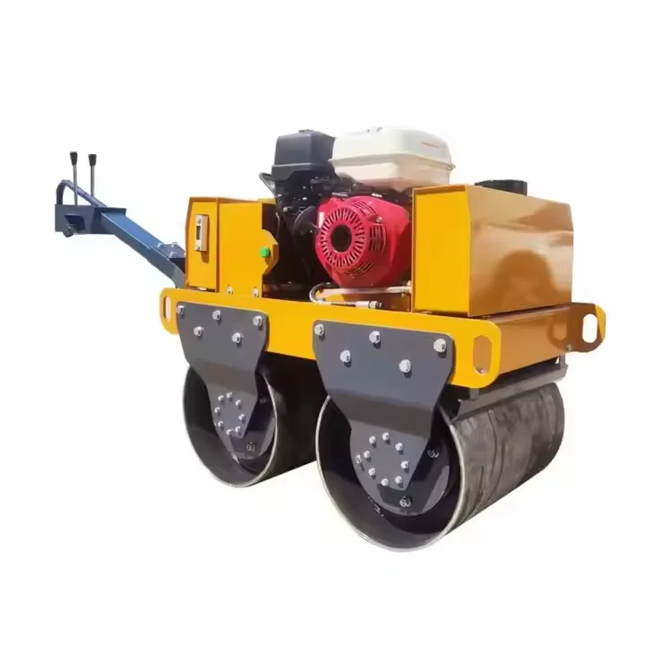 0.5 Ton 0.8 Ton 1 Ton Hydraulic Micro Asphalt Double Drum Vibratory Multifunctional Road Roller...