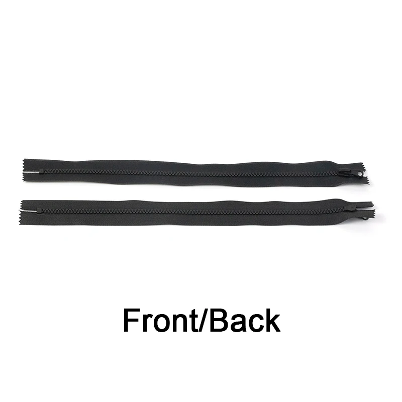 Manufacturer Custom Clothing Bag Accessories Fashion Design Puller Zipper Closed End Waterproof Resin Zipper