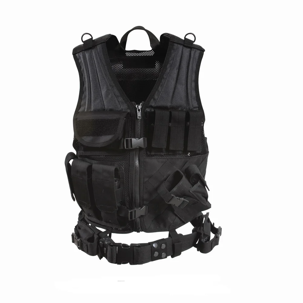 Vests Outdoor Paintball Tactical Waistcoat CS Gear Boys Girl Sniper Army Uniform