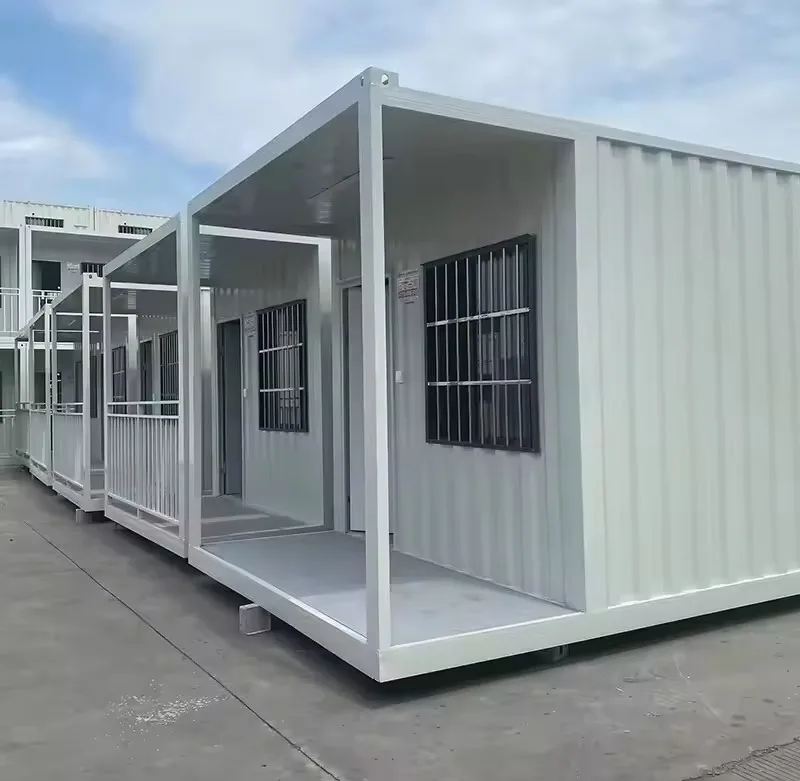 USA 20ft 40ft Expandable Shipping Container House with 2 Bedrooms L Type Cabinet Kitchen Residential Toilet-All in One Unit!