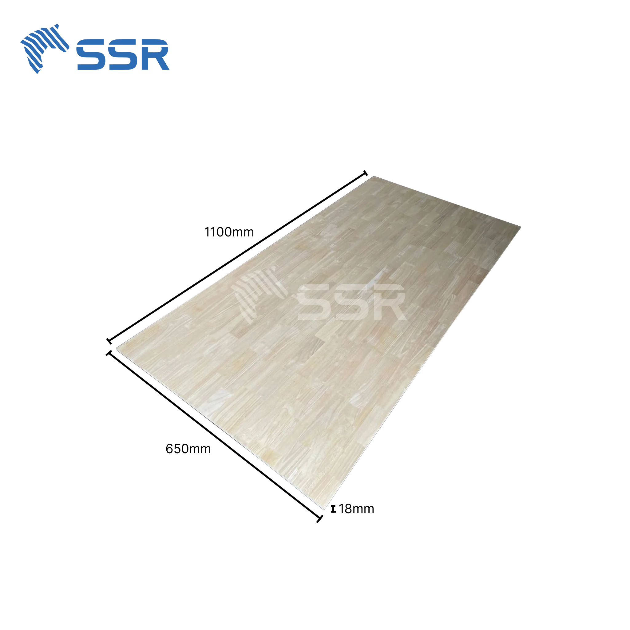 SSR VINA - Rubber wood board for stair treads construction - Products specifically designed for staircase designers in Europe