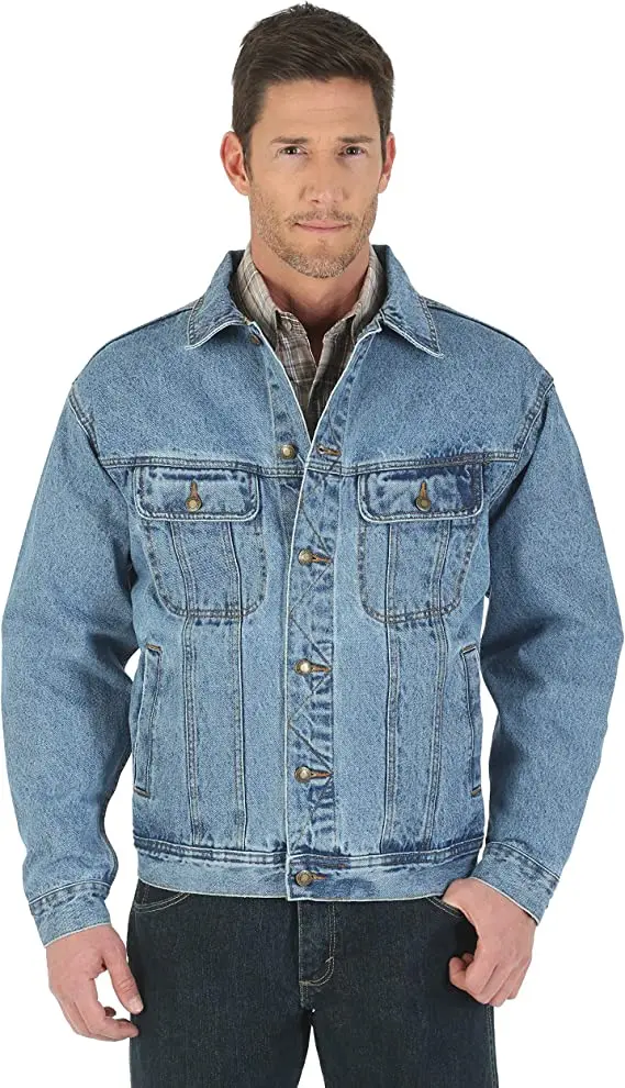 Men Winter Denim Jacket Warm Wool Liner Coat Outwear Jean Jackets Cowboy Casual Denim Jackets