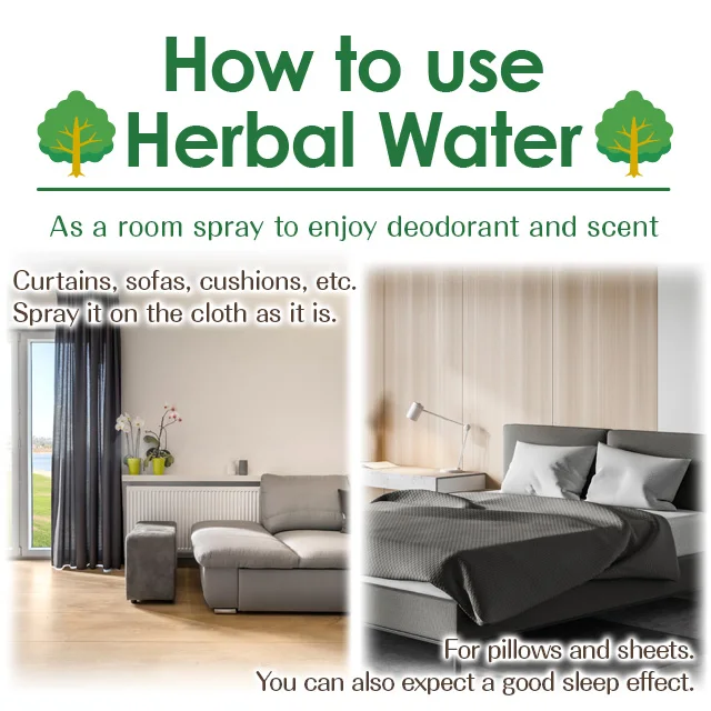 OEM/hot sale150mL herbal water made from camphorwood extract for deodorization and insect repellant. mini size