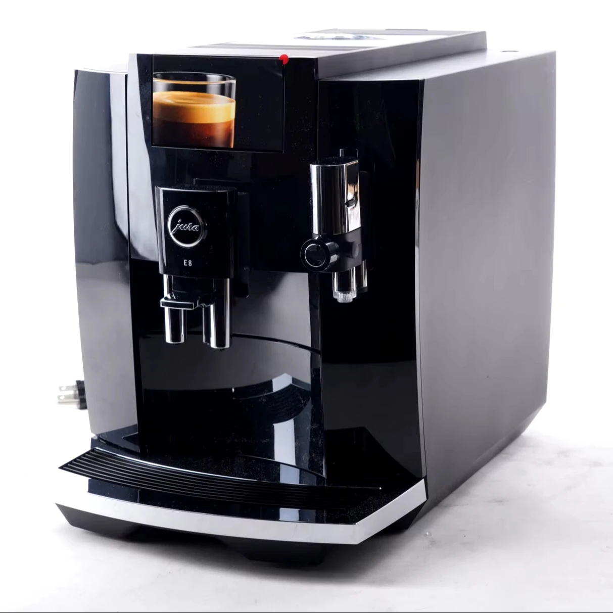 LATEST NEW  E8 (NAA) 4th Gen Automatic Coffee Machine (Piano Black)