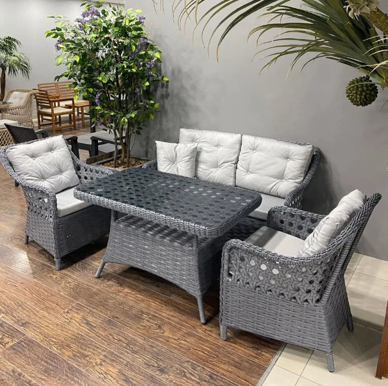 Rattan Garden Furniture Rattan Sofa Set Wicker Table Wicker Sofa Set Patio Furniture Garden Furniture Exclusive Quality