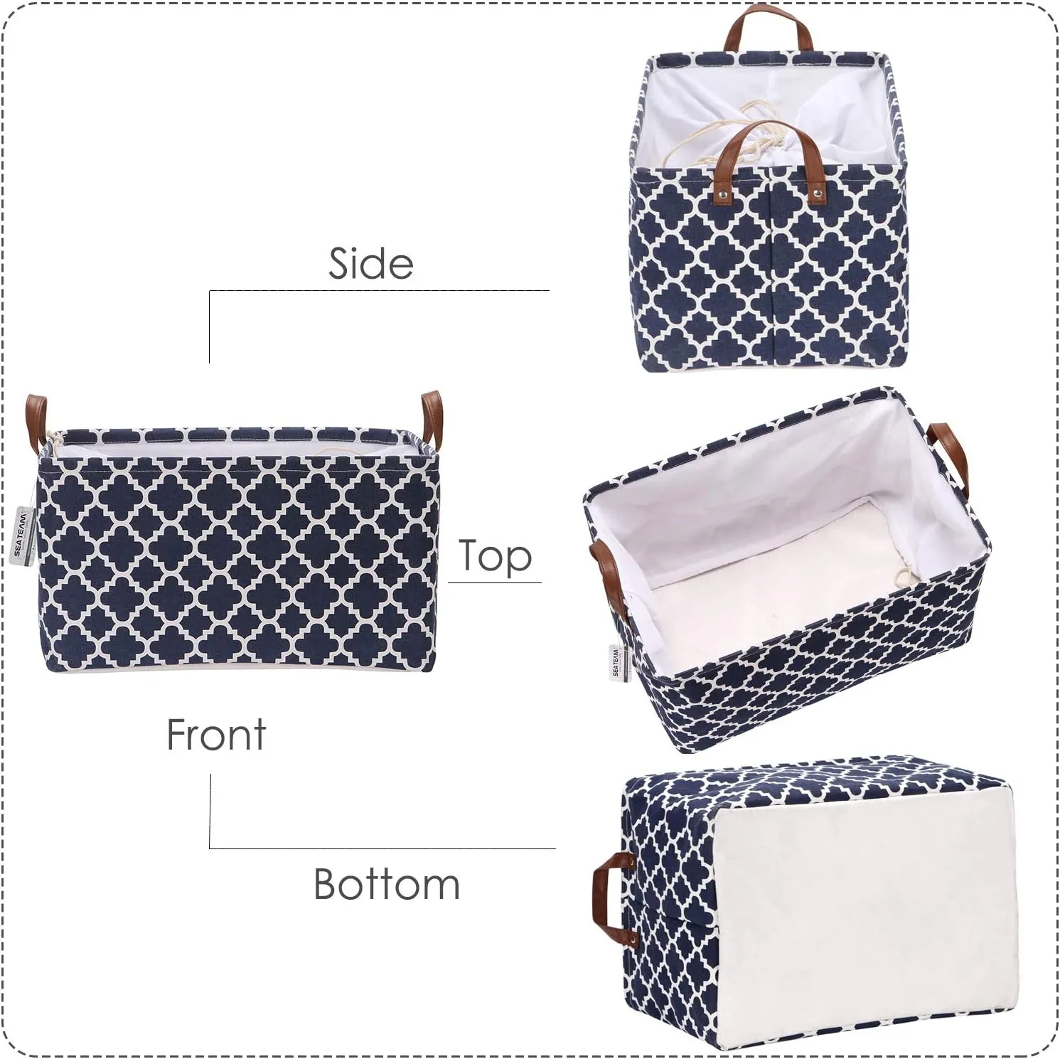 Comfortable home fabric laundry basket for toys stand kids corner dirty clothes basket for clothed laundry Hamper