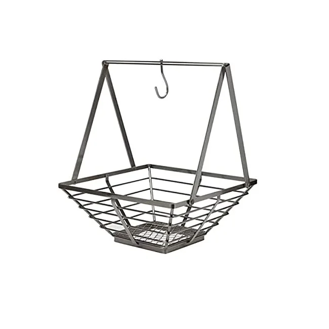 High Quality Handcrafted Decorative Fruit Basket Stand Storage Fruit Vegetable Container Basket For Kitchen Usage