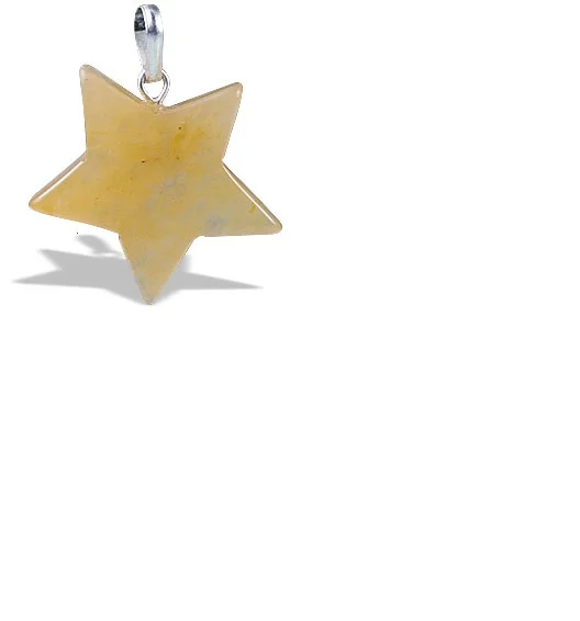 Wonderful Quality Of Wholesale Yellow Aventurine Stone Star  fashion Crescent Star Cuted shape  For pendants Buy From Soha Agate