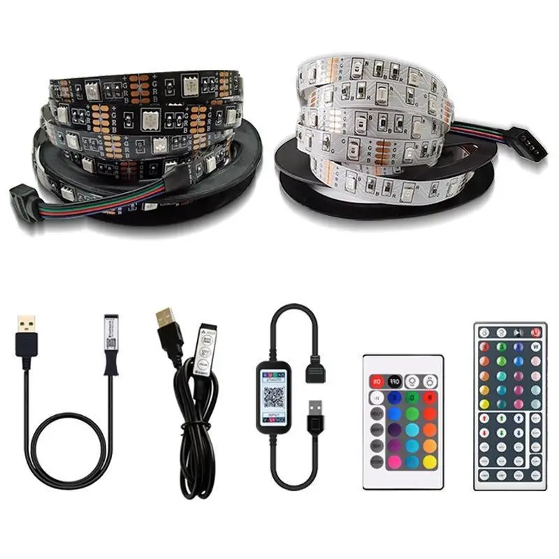RL17 Bluetooth свет с USB 44 клавишами 24 клавиши ТВ фоновый набор