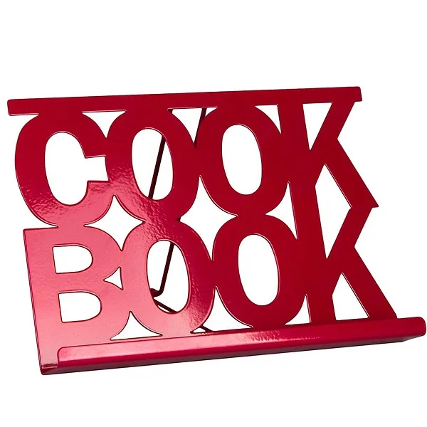 Decorative Book Display Stand for Home Classic Design Classic Design Handmade Metal Iron Metal Recipe Book Holder