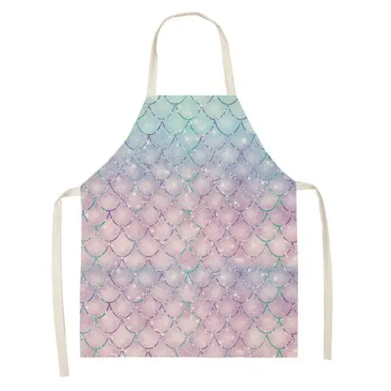 Premium Quality polyester apron with adjustable Neck Tie Black Cotton Apron Wholesale Customized Color Size Style ODM