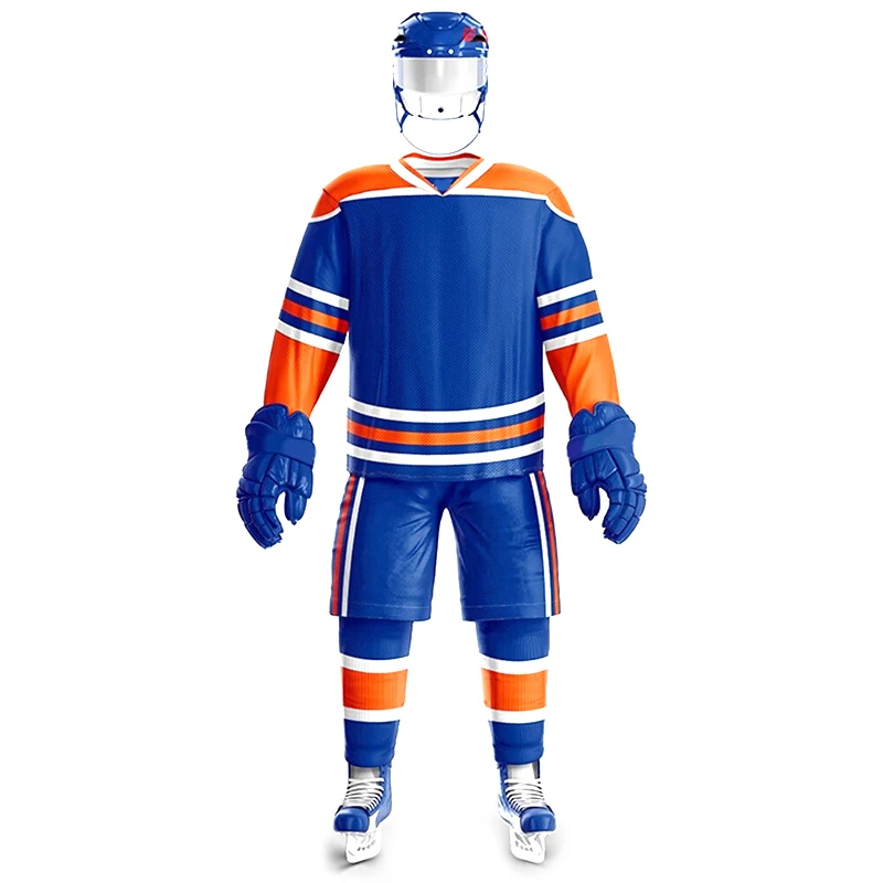 Manufactured Premium Quality Ice hockey jersey Customized Logo Adults Wear Printed Sublimation Ice Hockey Uniforms Sports Wear